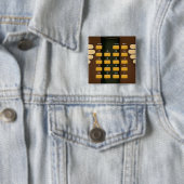 Professor Calculator Vierkante Button 5,1 Cm (In situ)