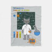 Professor Cat Fleece Blanket Deken (Voorkant)