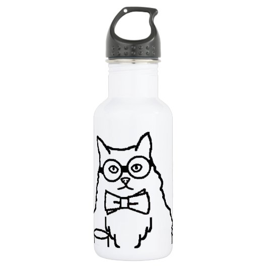 Professor Cat Waterfles (Voorkant)