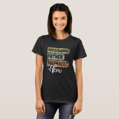 Professor dad heldenvader apotheker t-shirt (Voorkant volledig)