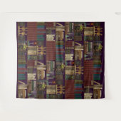 Professor Darksage's Library ~ Wizard Room Wandkleed (Voorkant (horizontaal))