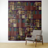 Professor Darksage's Library ~ Wizard Room Wandkleed (In situ)