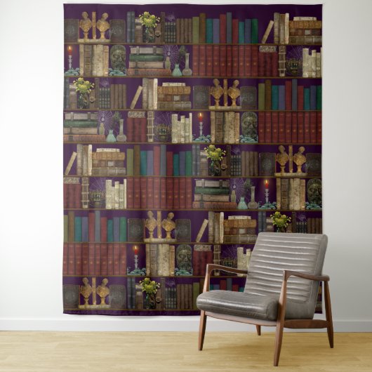 Professor Darksage's Library ~ Wizard Room Wandkleed (In situ)