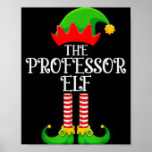 Professor Elf Christmas Family Matching Funny Love Poster (Voorkant)