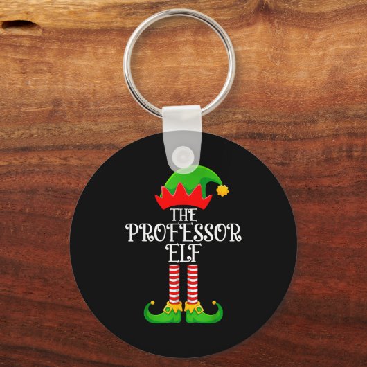 Professor Elf Christmas Family Matching Funny Love Sleutelhanger (Voorkant)