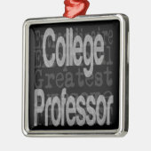 Professor Extraordinaire Metalen Ornament (Links)