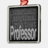 Professor Extraordinaire Metalen Ornament (Links)