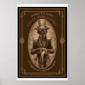 Professor Felis DOmesticus Poster (Voorkant)