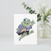 Professor Frog Briefkaart (Staand voorkant)