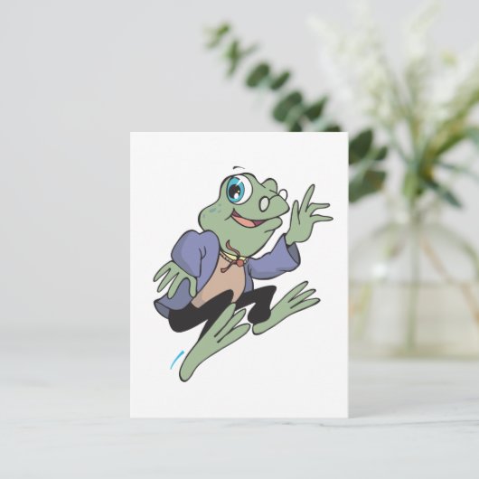 Professor Frog Briefkaart (Staand voorkant)