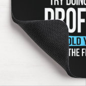 Professor Funny Appreciation Gift Muismat (Hoek)