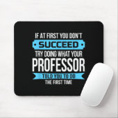 Professor Funny Appreciation Gift Muismat (Met muis)