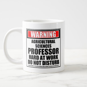Professor landbouwwetenschappen grote koffiekop