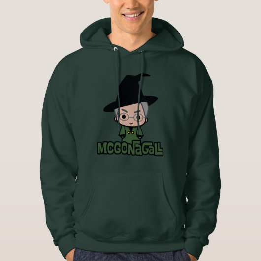Professor McGonagall Cartoon Character Art Hoodie (Voorkant)