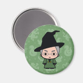 Professor McGonagall Cartoon Character Art Magneet (Voorkant / Achterkant)