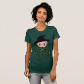 Professor McGonagall Cartoon Character Art T-shirt (Voorkant volledig)