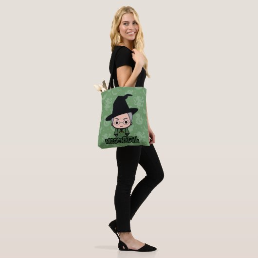 Professor McGonagall Cartoon Character Art Tote Bag (Op model)