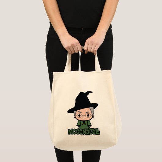 Professor McGonagall Cartoon Character Art Tote Bag (Voorkant (product))