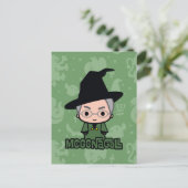 Professor McGonagall Cartoon Karakter Kunst Briefkaart (Staand voorkant)