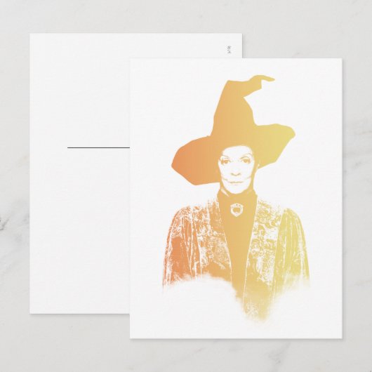 Professor Minerva McGonagall Briefkaart (Voorkant / Achterkant)