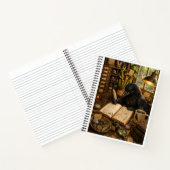 Professor Nevermore's Journal of Curious Things Notitieboek (Binnen)