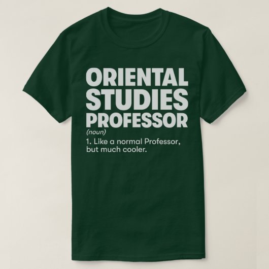 Professor Oriental Studies1 T-shirt (Design voorkant)