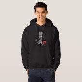 Professor Poodle Hoodie (Voorkant volledig)