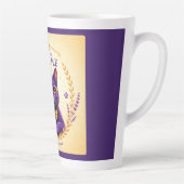 Professor Purr-Ple™ – Droom Groter Latte Mok (Rechts)