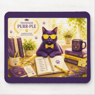 Professor Purr-Ple™ Muismat