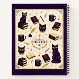 Professor Purr-Ple™ Spiraalschrift Notitieboek