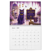 Professor Purr-ple's 2027 Reisagenda Kalender (Mar 2027)