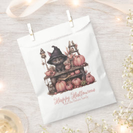 Professor Salem Black Cat Witch Happy Halloween Bedankzakje