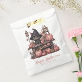 Professor Salem Black Cat Witch Happy Halloween Bedankzakje (Gezegeld)