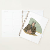 Professor Scholar Male Educator Teacher Planner (Display)