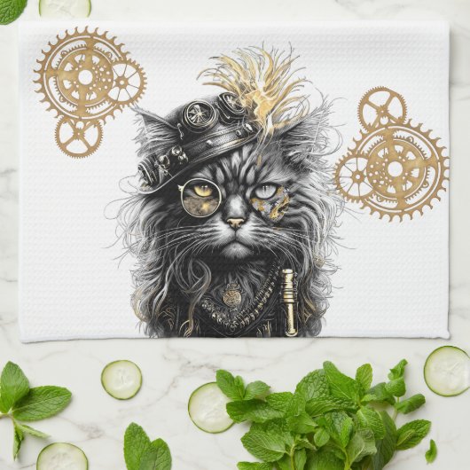 Professor Sprocket-Paws Theedoek (Gevouwen)