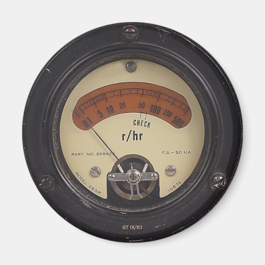 Professor Temple's Raytheometer magneet (Voorkant)