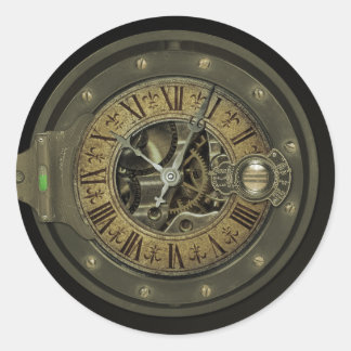 Professor Temple's Transtemporator Ronde Sticker