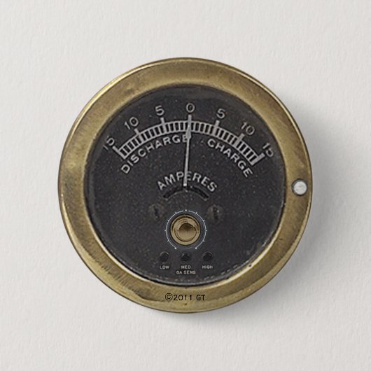 Professor Temple's wederkerige Amstadt Ronde Button 5,7 Cm (Voorkant)