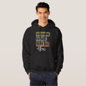 Professor vader held Personal Trainer Hoodie (Voorkant volledig)