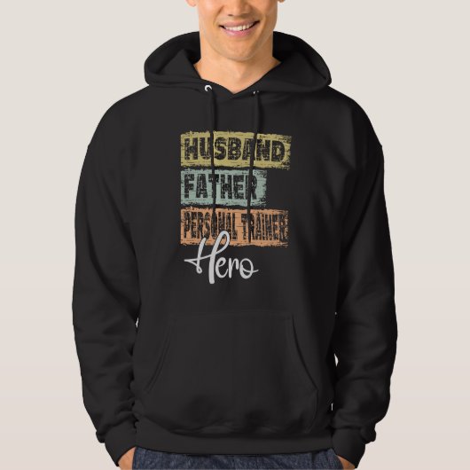 Professor vader held Personal Trainer Hoodie (Voorkant)