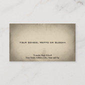 Professor Visitekaartje (Achterkant)