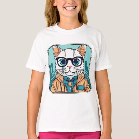 Professor Whiskers T-shirt (Voorkant)