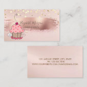 Professsional, Gold Confetti, penseeltklaart Visitekaartje (Voorkant / Achterkant)