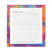 Profetisch woord Notitieblok (Voorkant)