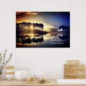 Profetisch woord over Mercy Endures Forever Poster (Keuken)