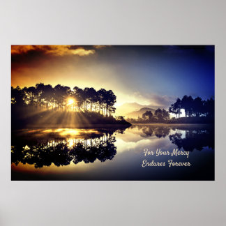 Profetisch woord over Mercy Endures Forever Poster