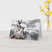 Profetische Boodschap Kaart voor het Bellen (Gele Bloem)