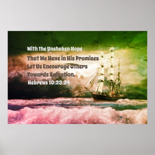 Profetische Posters voor anoting bij het ministeri (Voorkant)