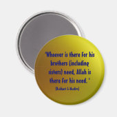 Profetische Quote Magnet (Voorkant / Achterkant)