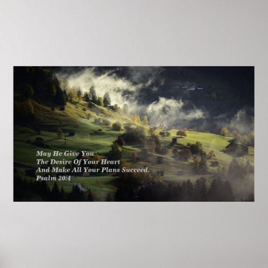 Profetische "zintuigen voor berging" poster (Voorkant)